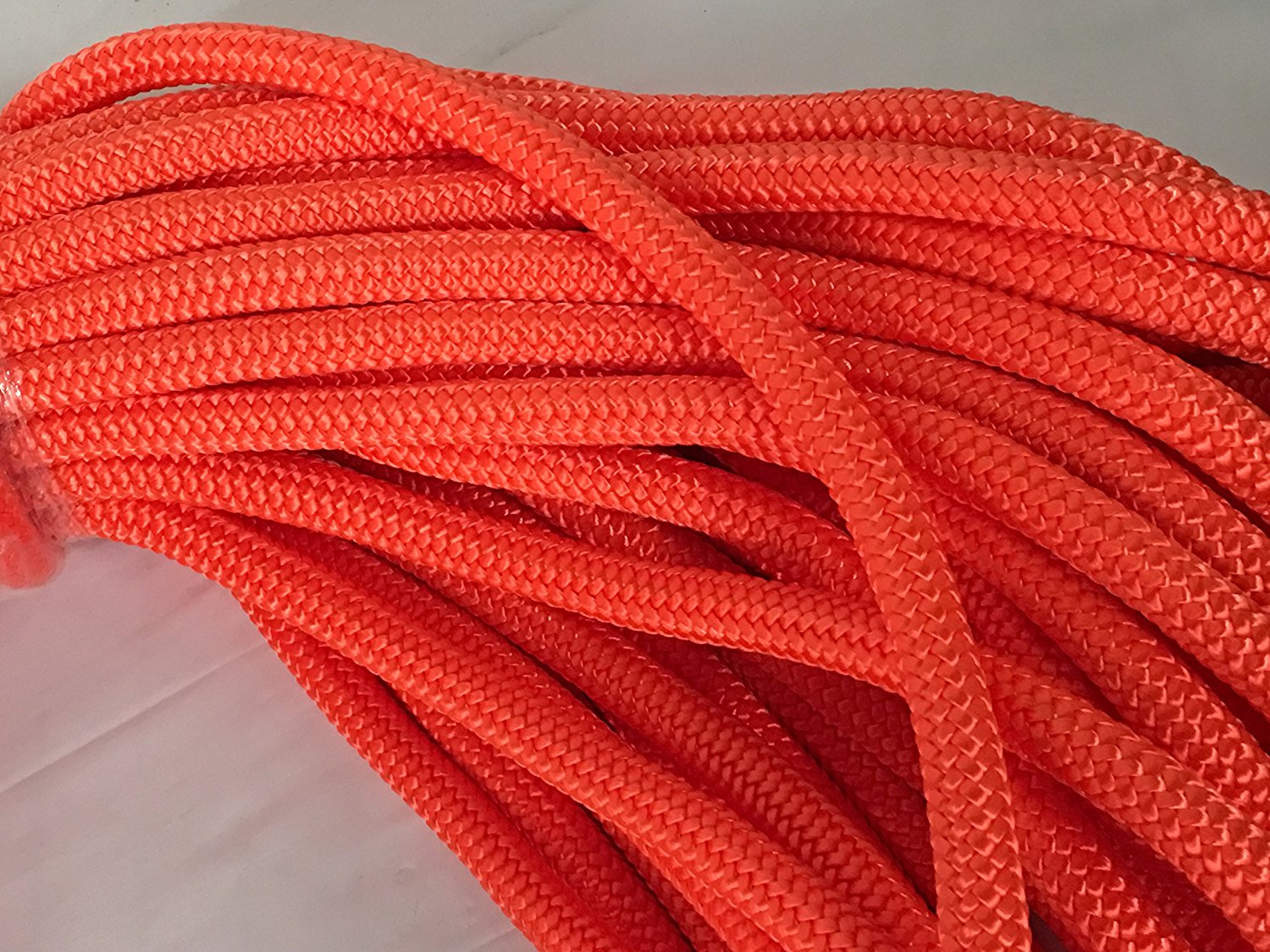 1/2 Inch White Double Braid Nylon Rope
